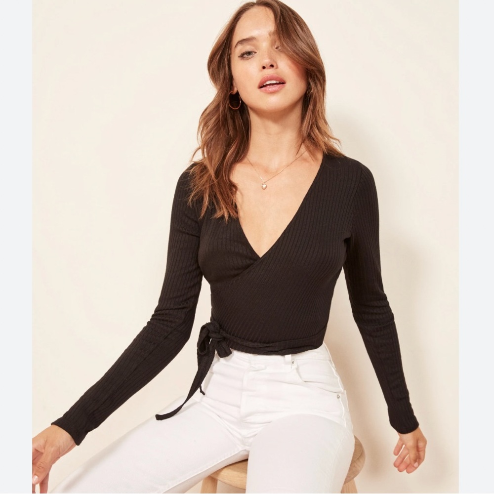 Reformation Petalo Top
